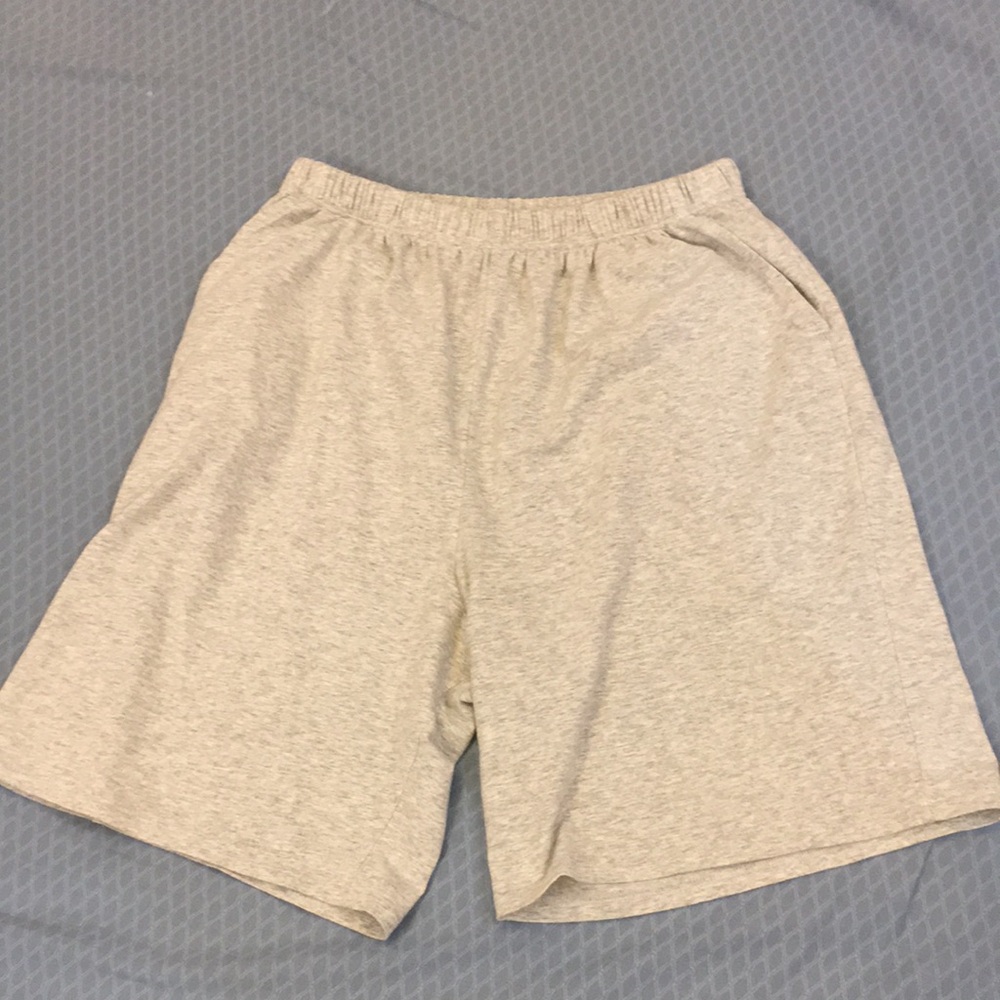 Pure cotton grey menus short pants